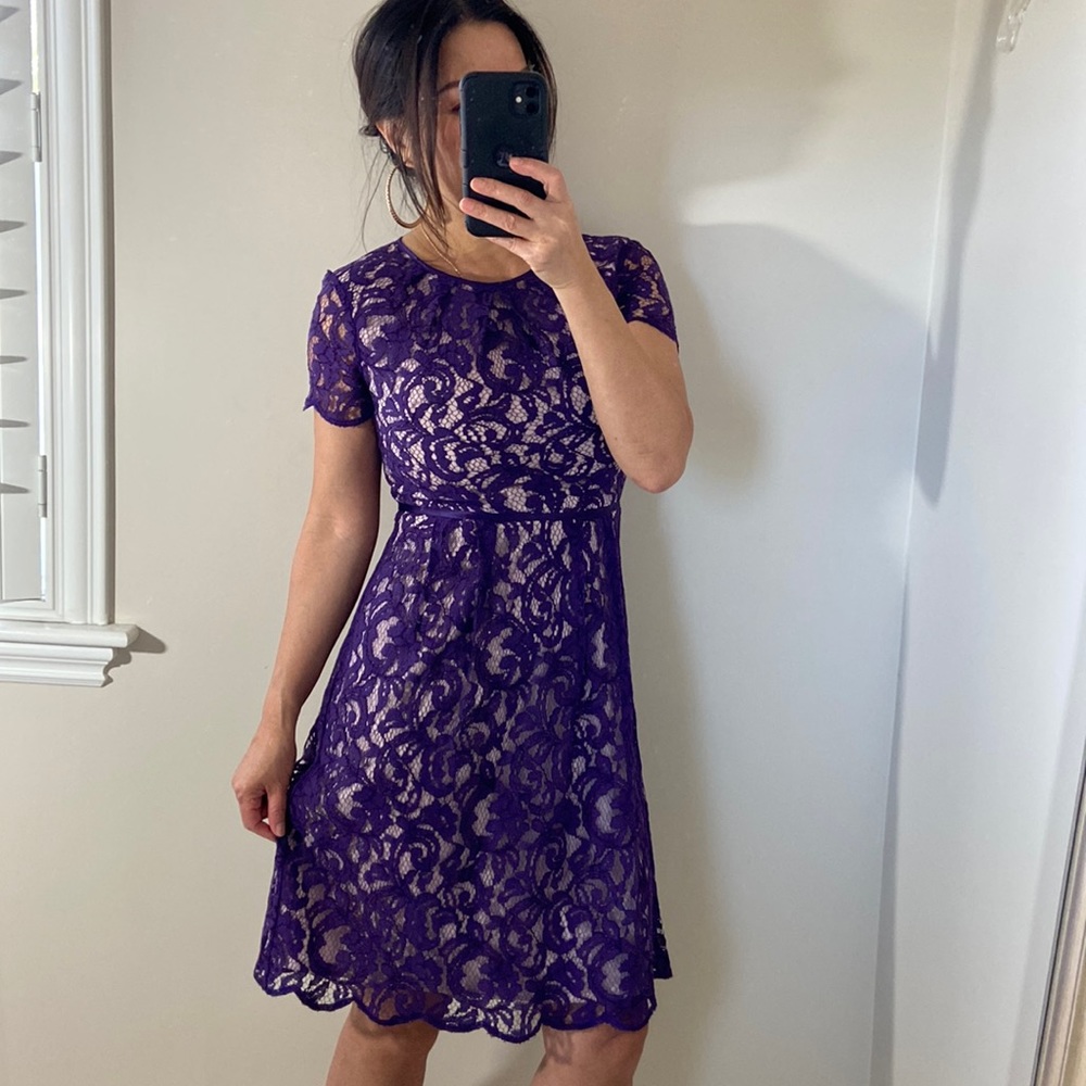 Adrianna Papell lace dress